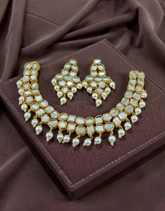 Kundan Necklace Set 0021