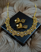 Kundan Necklace Set 0033
