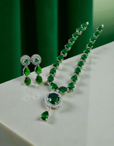 Zircons Necklace Set 0028
