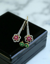 AD Zircons Earrings 0002