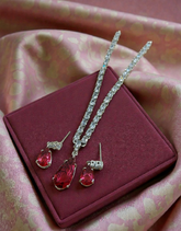 Zircons Necklace Set 0020