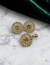 Zircons Pendant Set 0017