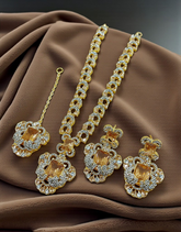 Zircons Necklace Set 0032