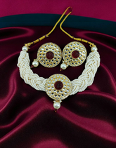 Kundan Necklace Set 0015