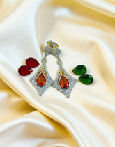 AD Zircons Earrings 0024