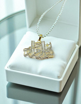 Calligraphic Pendant 0001