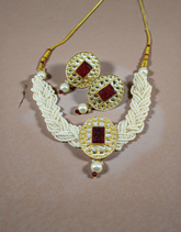 Kundan Necklace Set 0035