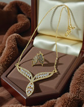 Zircons Pendant Set 0014