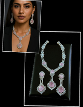 Zircons Necklace Set 0022