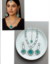 Zircons Necklace Set 0023