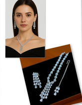 Zircons Necklace Set 0005