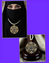 Calligraphic Pendant 0010