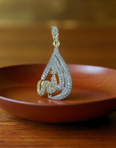 Calligraphic Pendant 0020