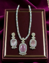 Zircons Necklace Set 0024