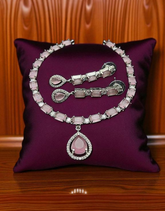 Zircons Necklace Set 0002