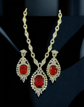 Zircons Necklace Set 0026