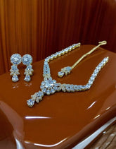 Zircons Necklace Set 0003