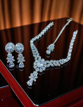 Zircons Necklace Set 0004