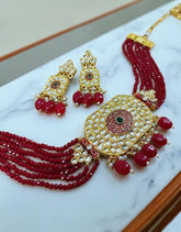 Kundan Necklace Set 0001