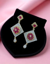 AD Zircons Earrings 0006