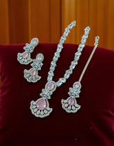 Zircons Necklace Set 0007