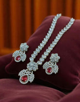 Zircons Necklace Set 0008
