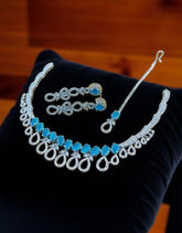 Zircons Necklace Set 0014