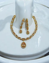 Zircons Necklace Set 0015