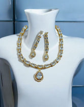Zircons Necklace Set 0015