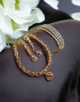 Zircons Necklace Set 0018