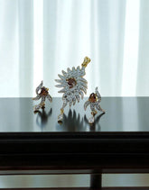 Zircons Pendant Set 0009