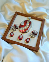 Zircons Pendant Set 0008