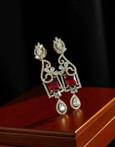 AD Zircons Earrings 0017