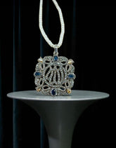 Calligraphic Pendant 0019