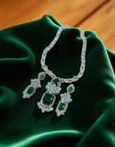 Zircons Necklace Set 0006
