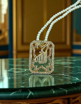 Calligraphic Pendant 0002