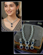 Zircons Necklace Set 0030
