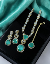 Zircons Necklace Set 0034