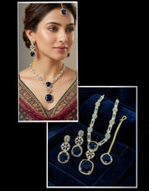 Zircons Necklace Set 0034