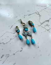 Zircons Pendant Set 0021