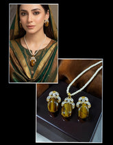 Zircons Pendant Set 0029