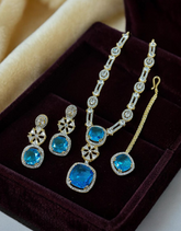 Zircons Necklace Set 0034