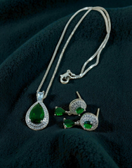 Zircons Pendant Set 0011