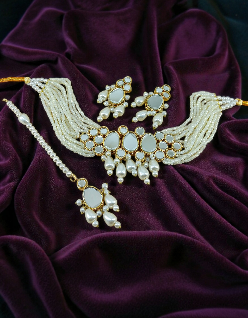 Kundan Necklace Set 0024
