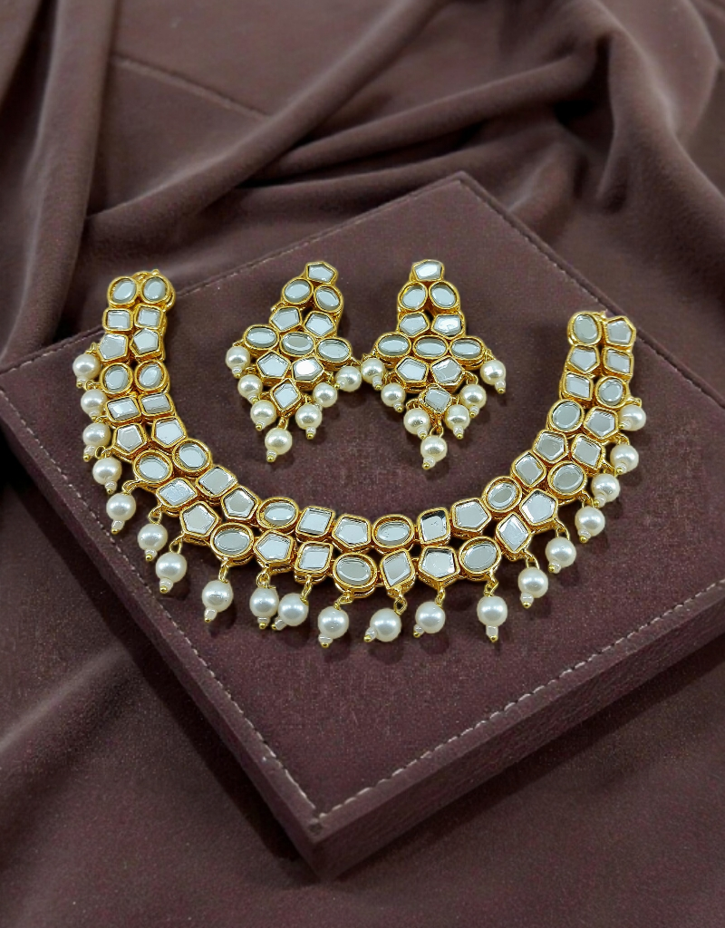 Kundan Necklace Set 0021