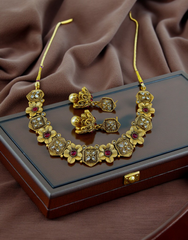 Kundan Necklace Set 0036