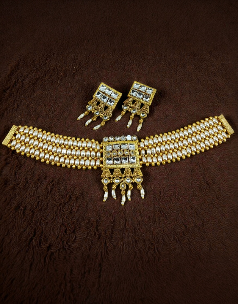 Kundan Necklace Set 0027