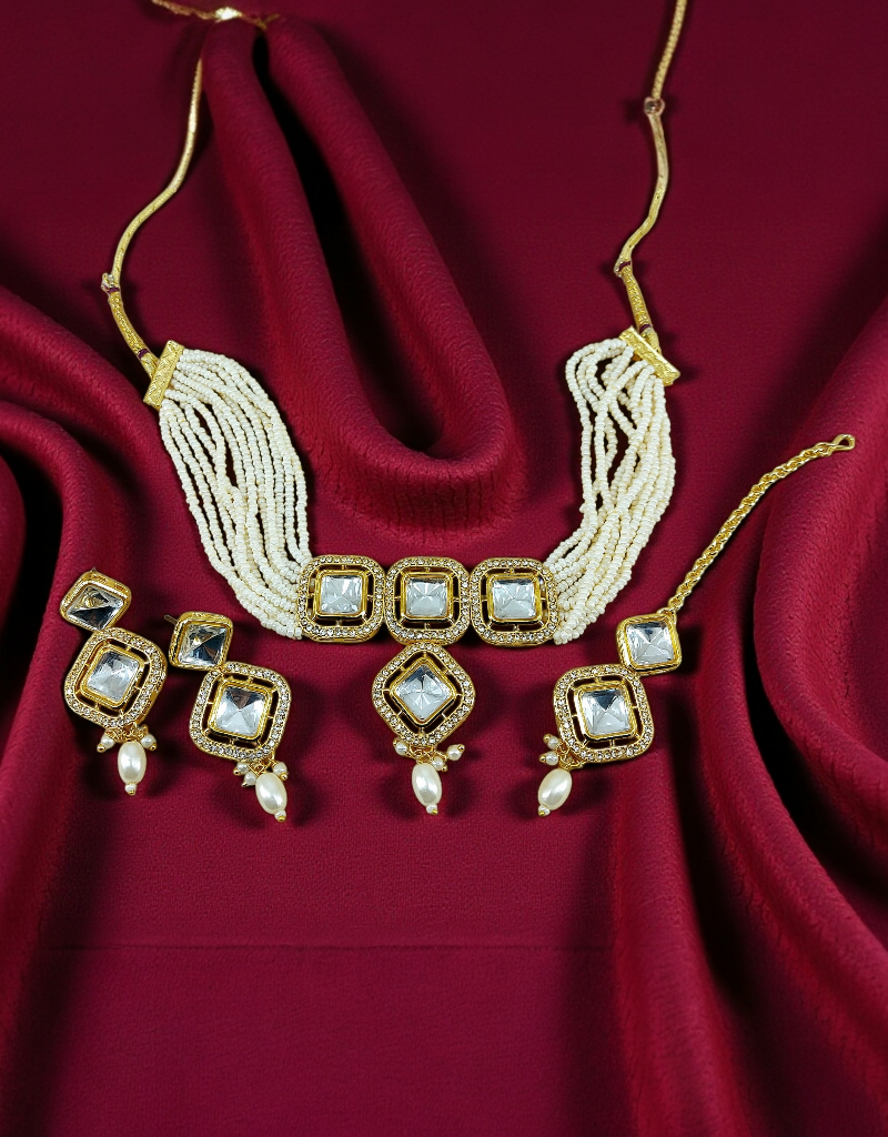 Kundan Necklace Set 0029