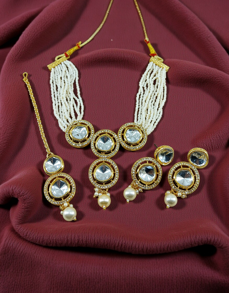 Kundan Necklace Set 0030