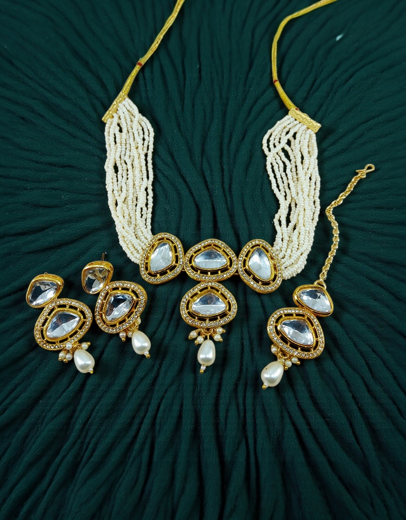 Kundan Necklace Set 0031